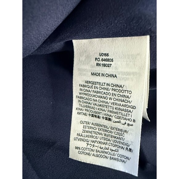 Boden Navy Blue Corduroy Lined Blazer Jacket Women’s US 12R Cotton Academia - Picture 4 of 13